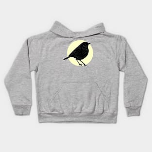 Small Bird Design Kids Hoodie